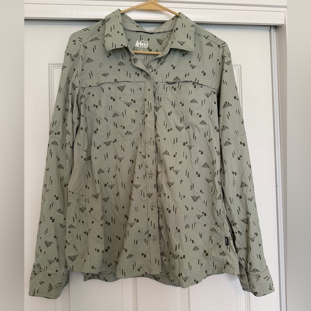 Hiking button down shirt